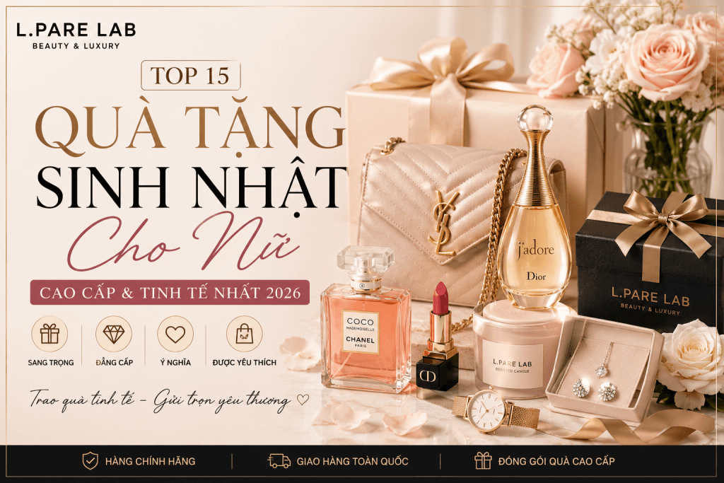 Top 15 Quà Tặng Sinh Nhật Cho Nữ Cao Cấp Và Tinh Tế Nhất 2026